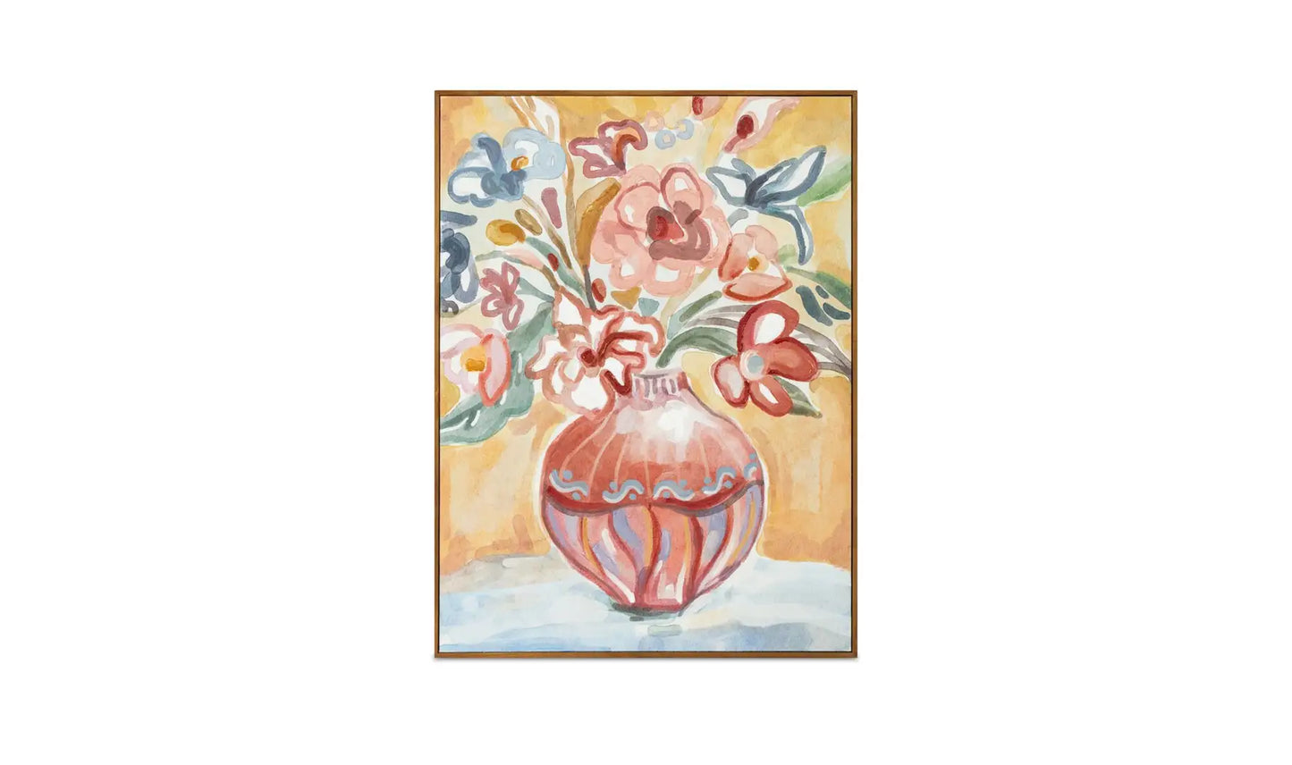Moe's Home Collection Gardener Framed Painting