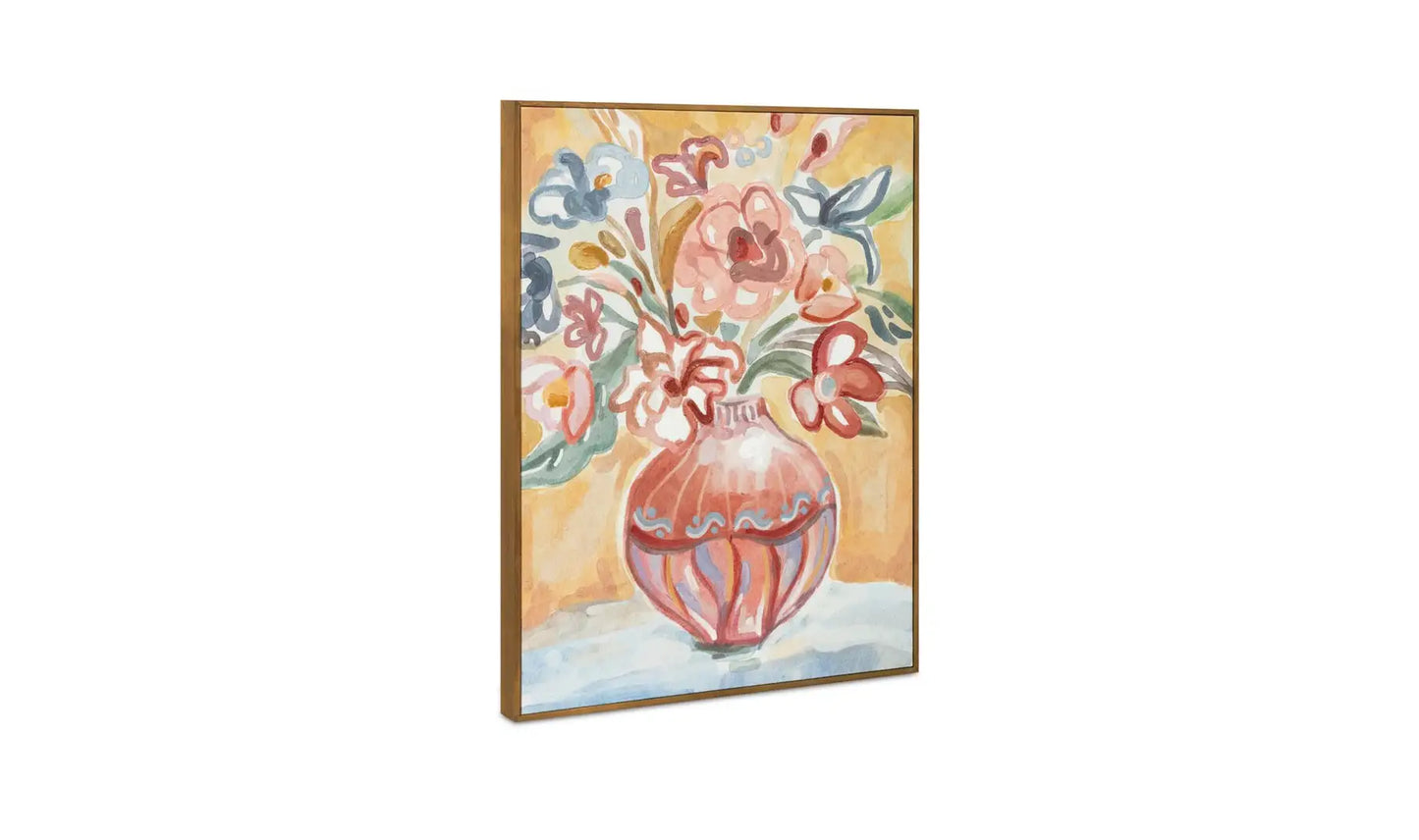 Moe's Home Collection Gardener Framed Painting