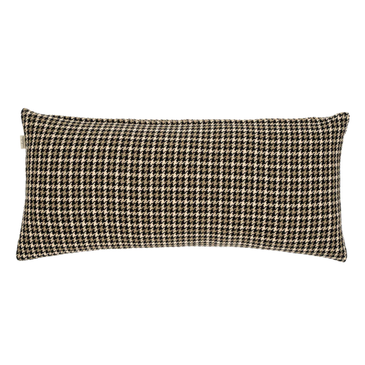 Houndstooth Brown Pillow