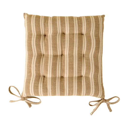 Horace Slub Stripe Chair Pad