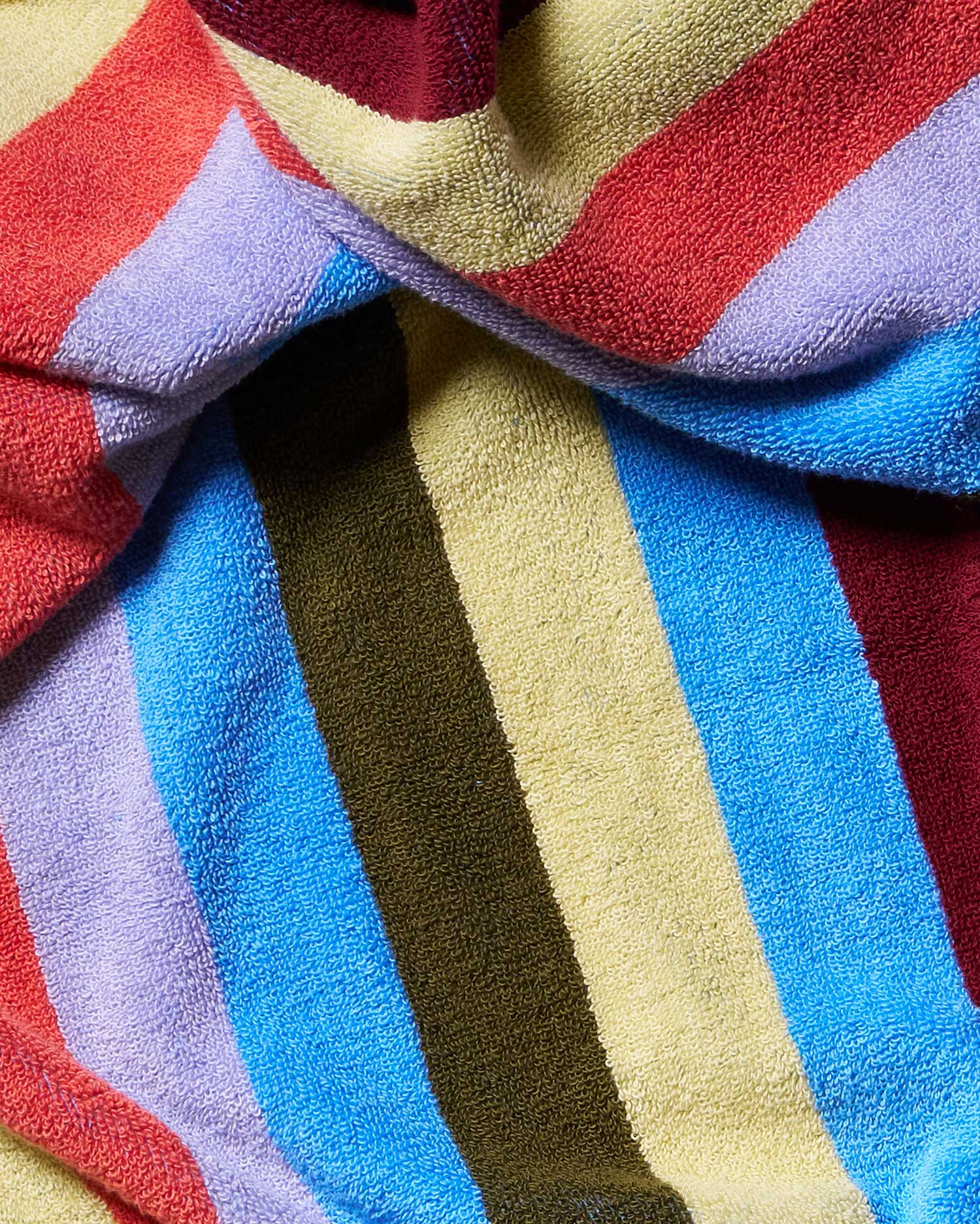 Indecisive Spectrum Stretch Bath Towel Reversible Jacquard Multi-Color