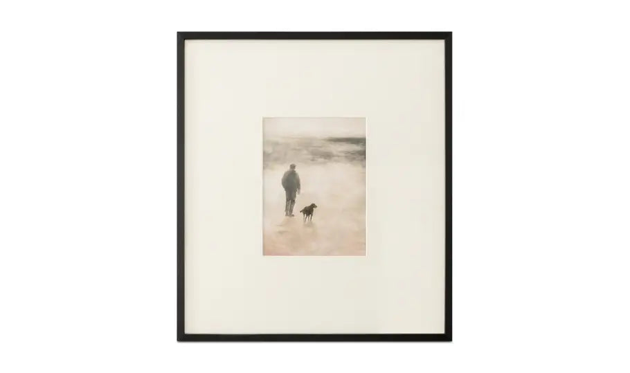 Strand Framed Print