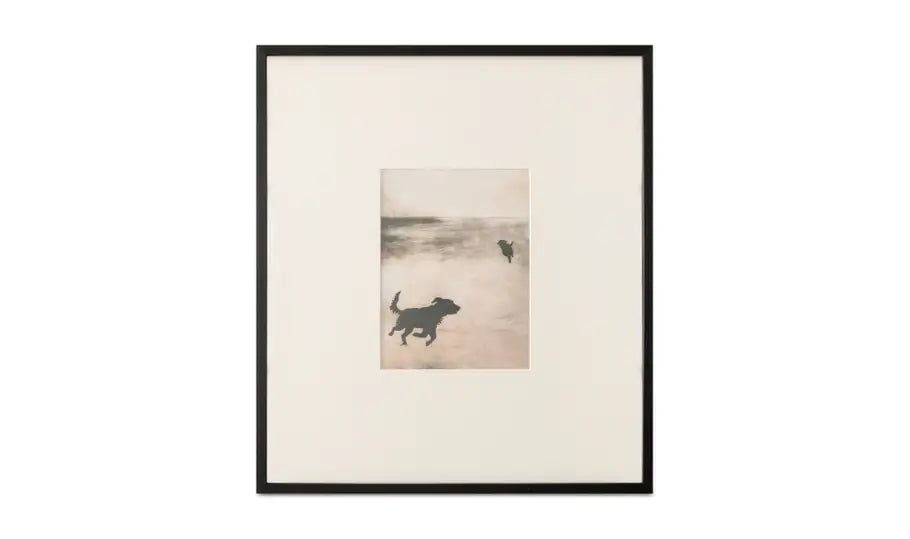 Strand Framed Print
