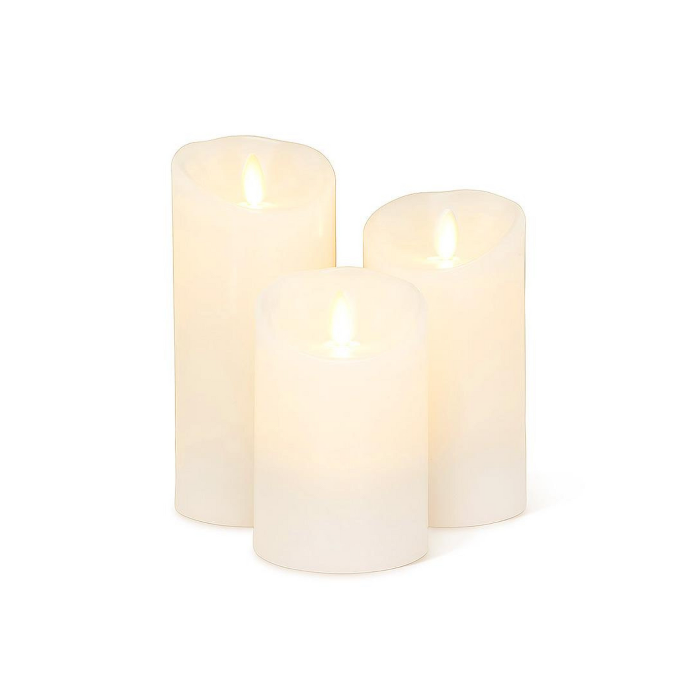 Large Ivory Reallite Candle