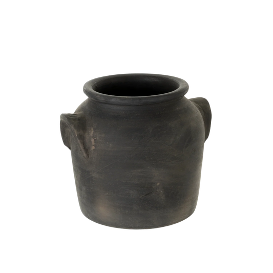 Milos Burnt Terracotta Urn