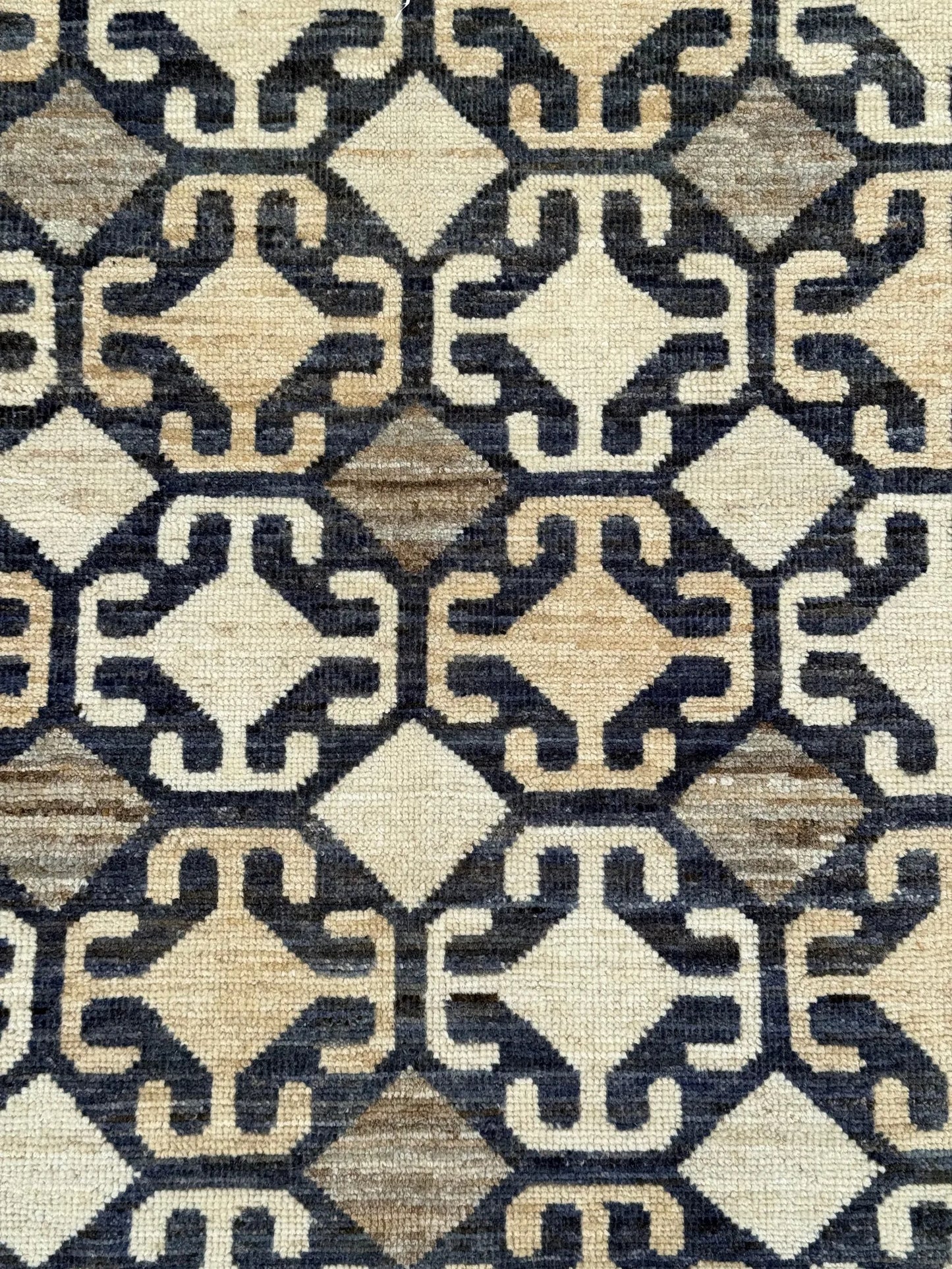 Khotan Multicolor Wool Hand Knotted Pakistani Rug - 8'0" x 10'0" N17639