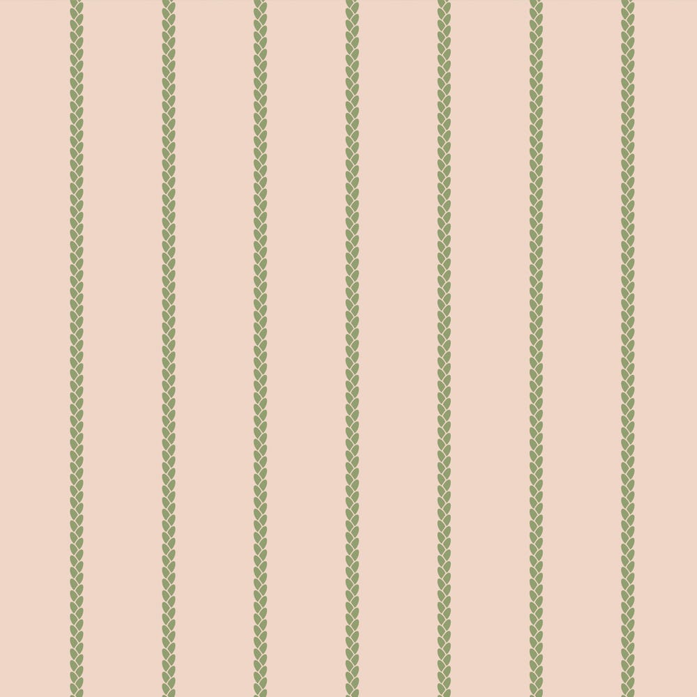 Farrow & Ball Petal Stripe Wallpaper 2424