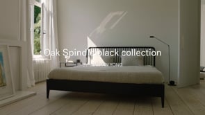 Spindle Solid Wood Bench with Varnished Finish 59.5in