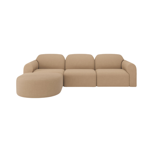 Bulky modular sofa set