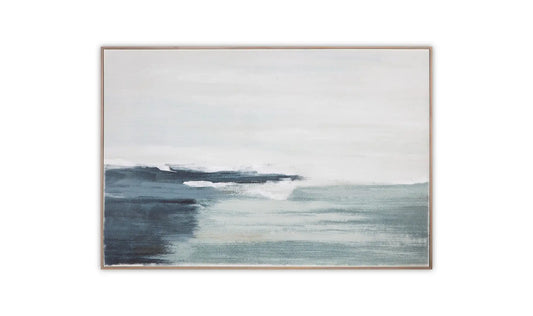 Moe's Home Shoreline Framed Painting Multi
