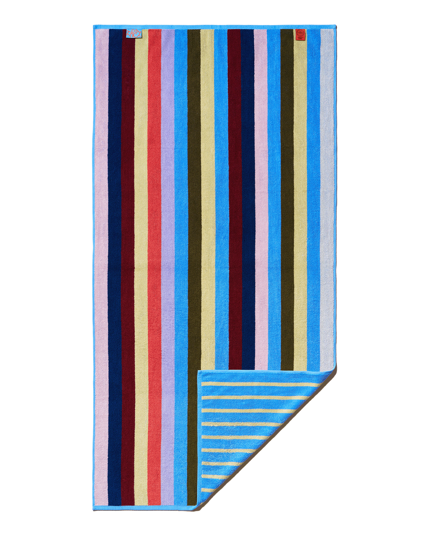 Stripe With B Side Towel Multi-Color 630 GSM