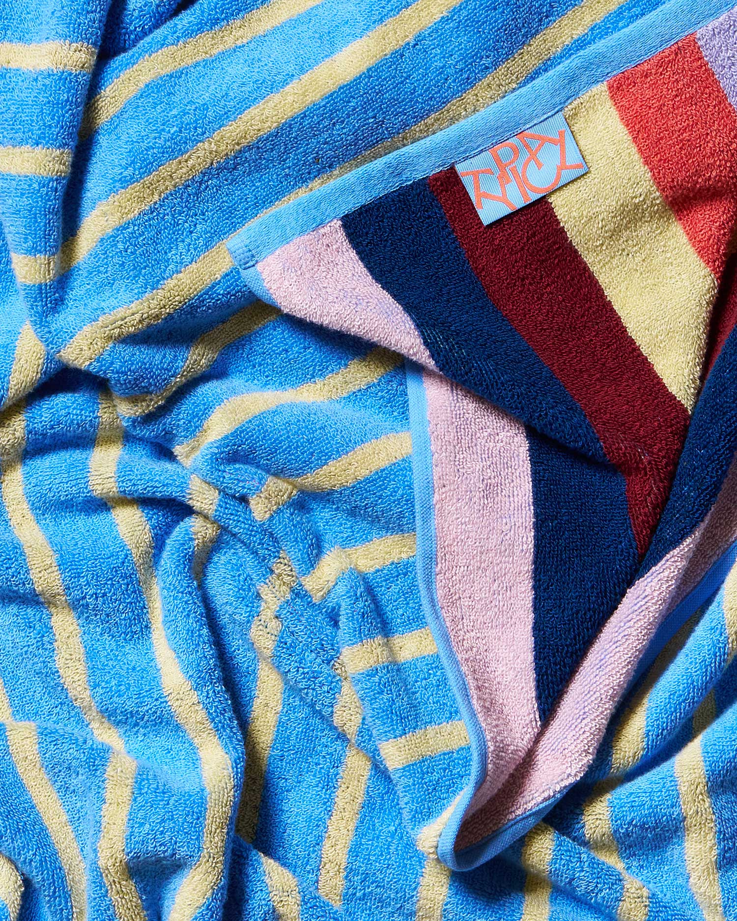 Stripe With B Side Towel Multi-Color 630 GSM