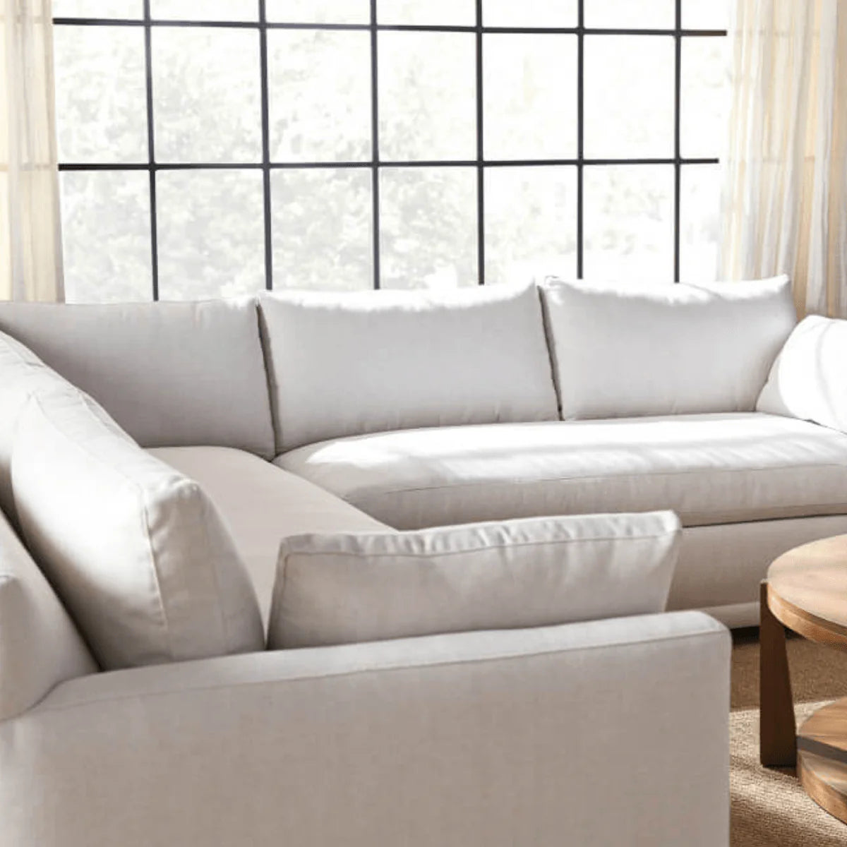 Sylvie Bench Cushion Sectional