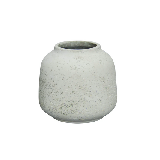 Taxco Small Vase - Antique White