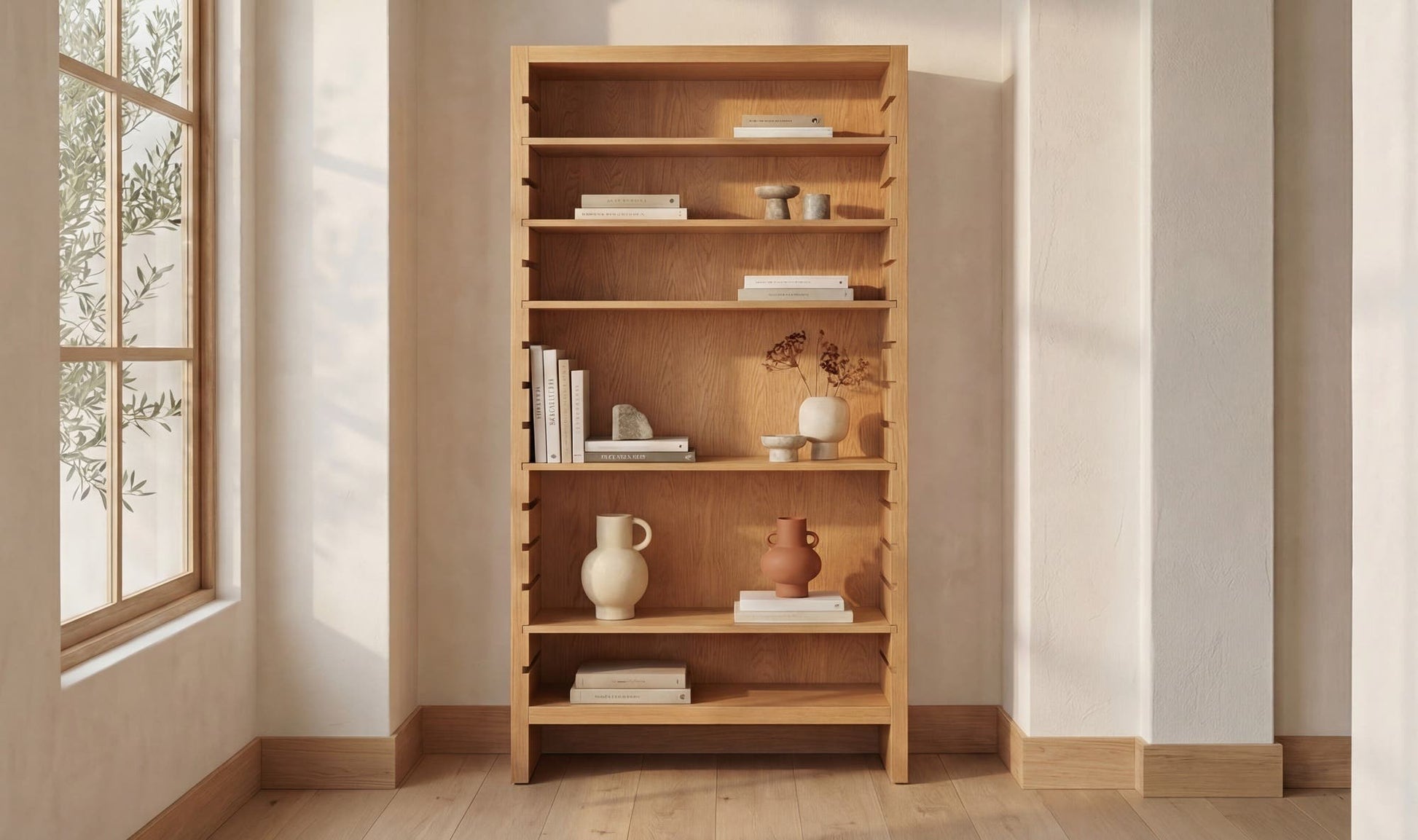 Henrik Bookcase Natural