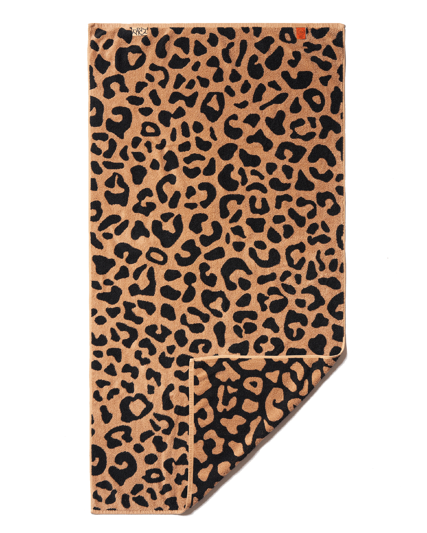 Wild Leopard Stretch Cotton Bath Towel