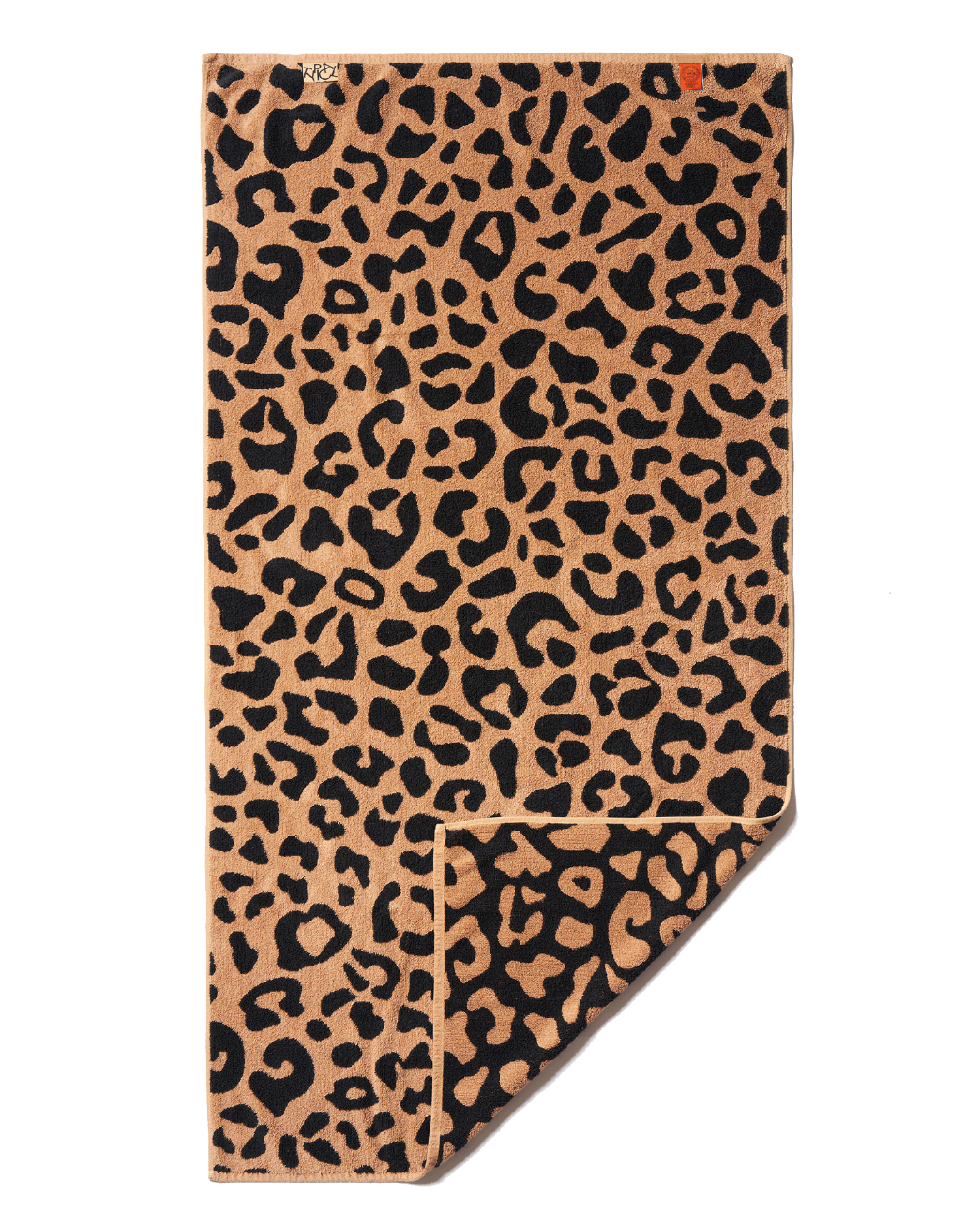 Wild Leopard Stretch Cotton Bath Towel