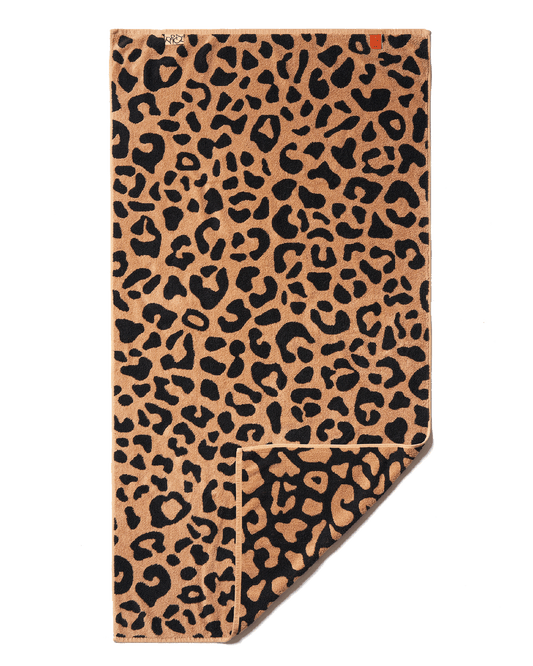 Wild Leopard Stretch Cotton Bath Towel
